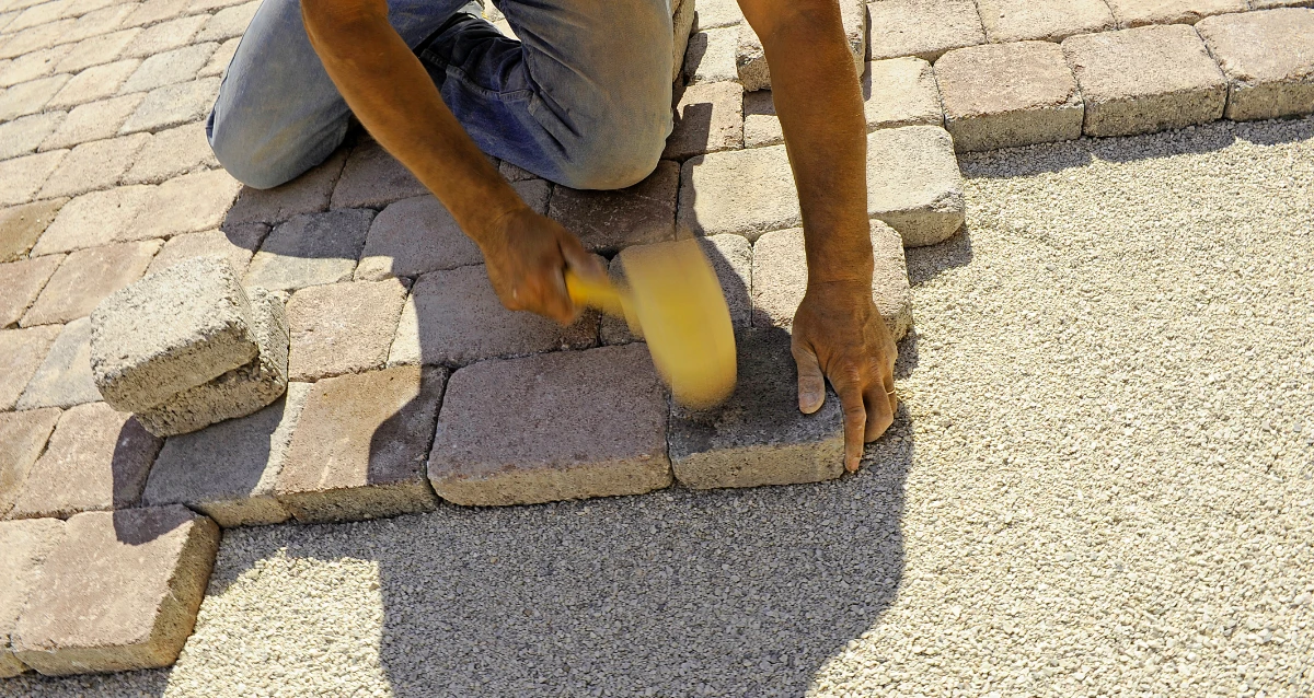 Installing Pavers